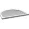 Ekena Millwork Round Top Surface Mount PVC Gable Vent w/ 2"W x 2"P Brickmould Sill Frame, 40"W x 34"H GVPRT40X3403SN - alternate 4